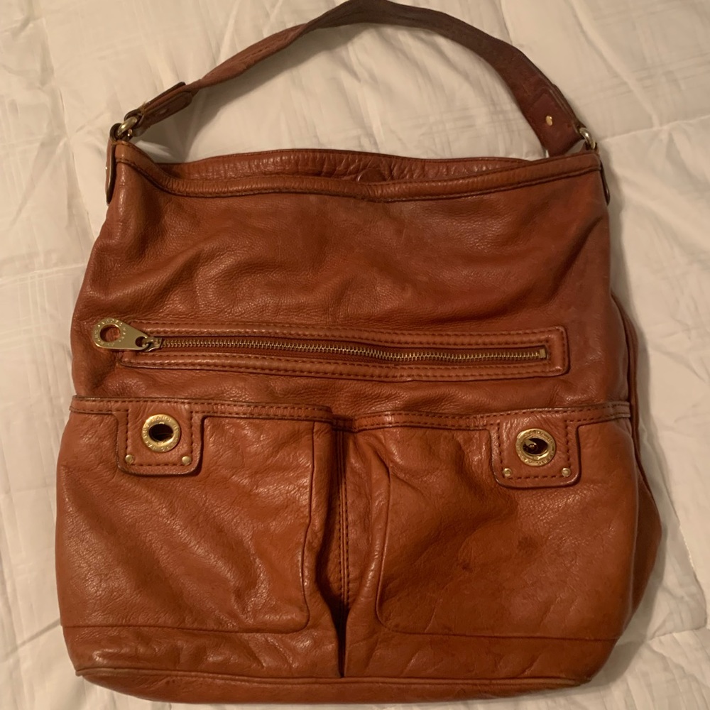 Marc Jacobs soft leather hobo bag